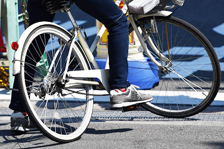 近年、自転車事故は増加傾向にあります